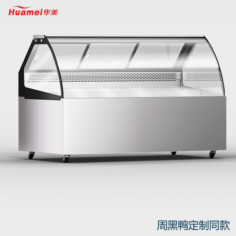 周黑鸭定制款冷藏展示柜
