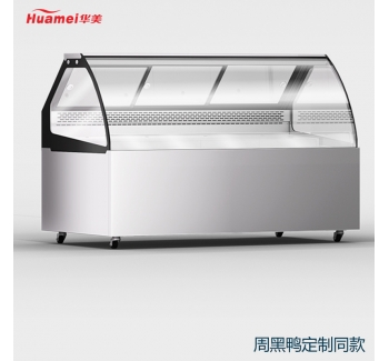 周黑鸭定制款冷藏展示柜
